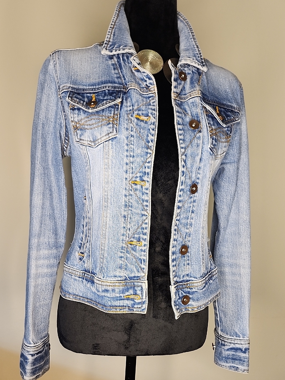 SO Light Blue Denim Jean Jacket